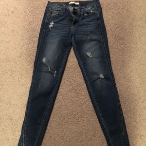 Vici split ankle denim